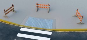 Protect installed plates from any foot traffic until concrete is cured.